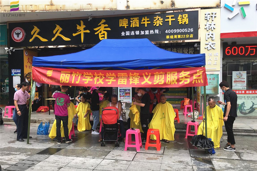 南寧美發(fā)學校：實踐磨煉下的美發(fā)新人