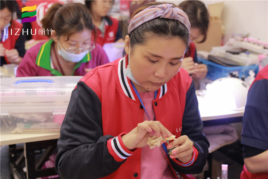 美甲學(xué)員感言：全是淳樸的語言，感謝你們