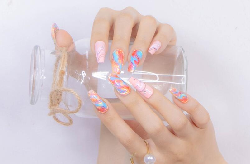 南寧美甲學校：日式暈染美甲