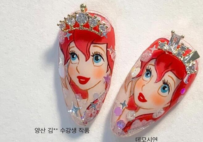 彩繪迪士尼美甲，南寧口碑好的美甲學(xué)校邀你一起畫