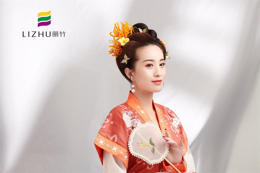 古代漢服妝容，展示南寧化妝學校專業(yè)性