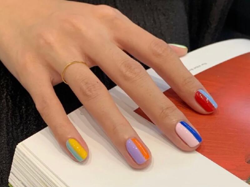 夏日跳色美甲合輯，廣西美甲師培訓(xùn)班都收集好了