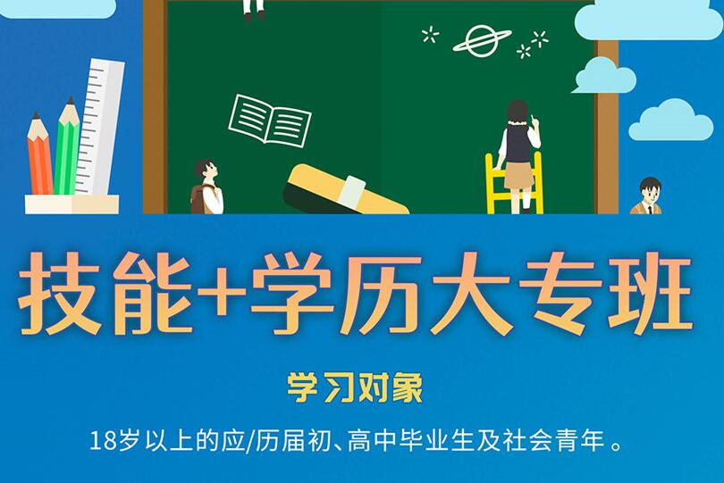 學歷低的人可以學什么專業(yè)？麗竹“技能+學歷”開拓新思路