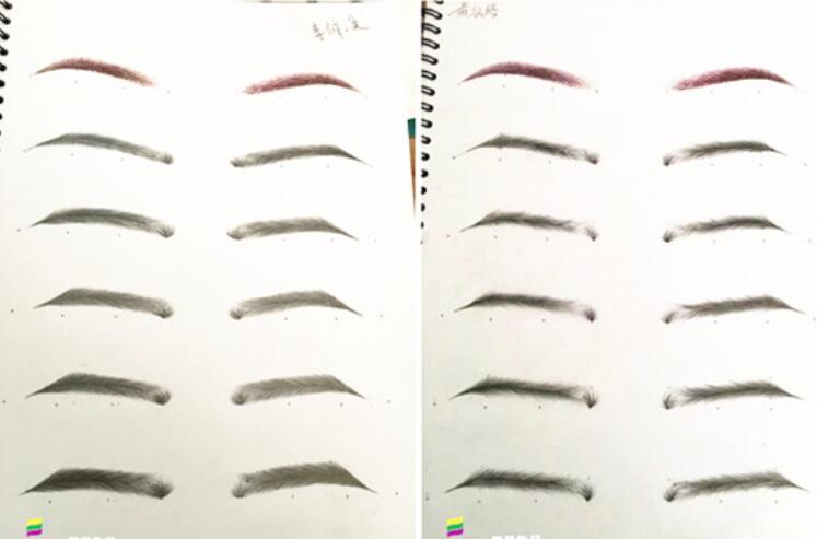 紋繡新手如何設(shè)計(jì)眉型？南寧紋繡培訓(xùn)班教你速成法