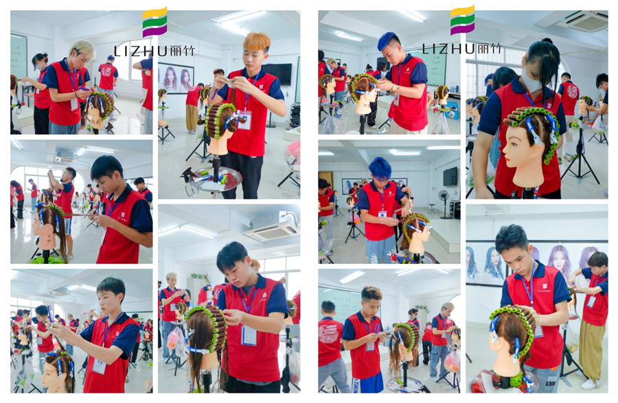 美發(fā)上杠技巧，看廣西專業(yè)美發(fā)學(xué)校如何講解