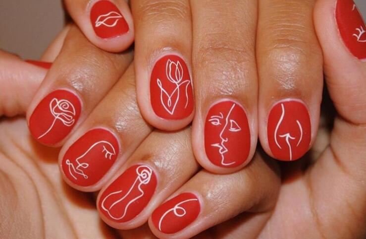 南寧麗竹美甲學校：簡易手繪美甲推薦