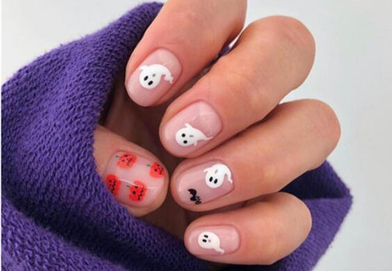 萬圣節(jié)主題美甲推薦，南寧培訓美甲分享