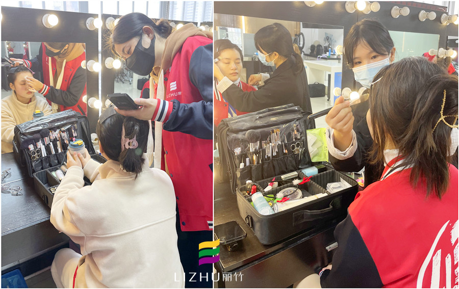 學(xué)化妝到麗竹，培訓(xùn)+就業(yè)一站式教育