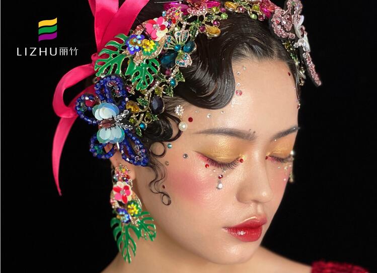 輕奢復(fù)古名媛造型，南寧化妝十大名校作品