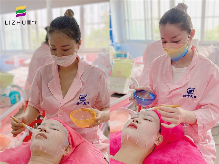 面部皮膚護理培訓：敷水膜的正確操作