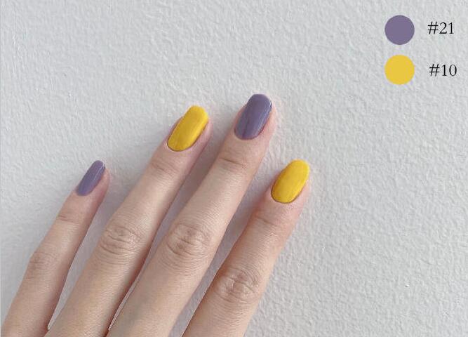 跳色美甲配色方案，南寧美甲培訓短期班大揭秘