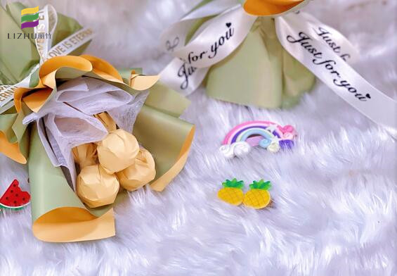 零食花束圖片，南寧花藝師培訓學校作品