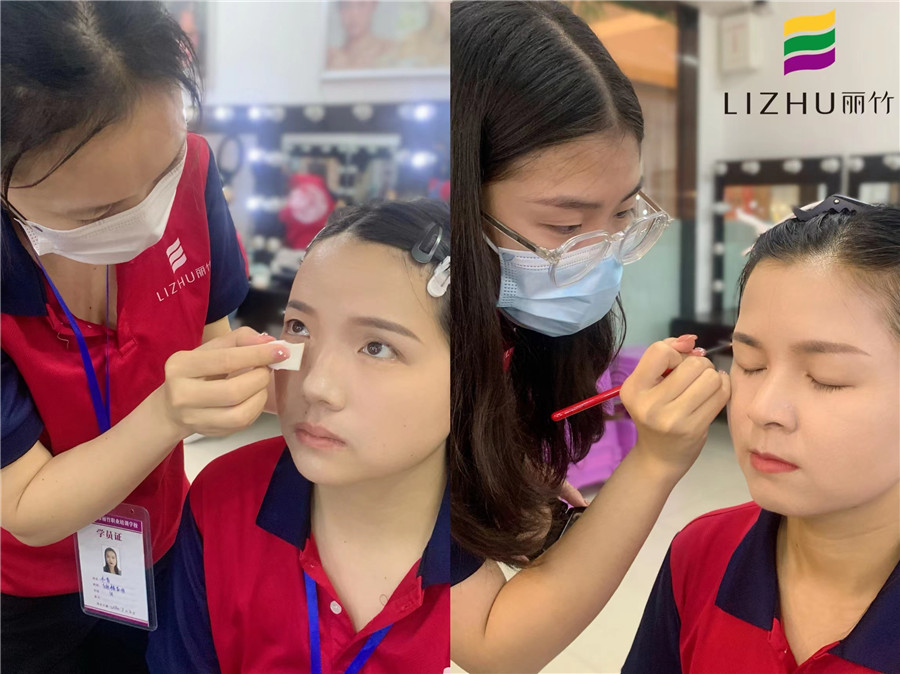 眼部淚溝遮瑕技巧，廣西美妝培訓學校分享