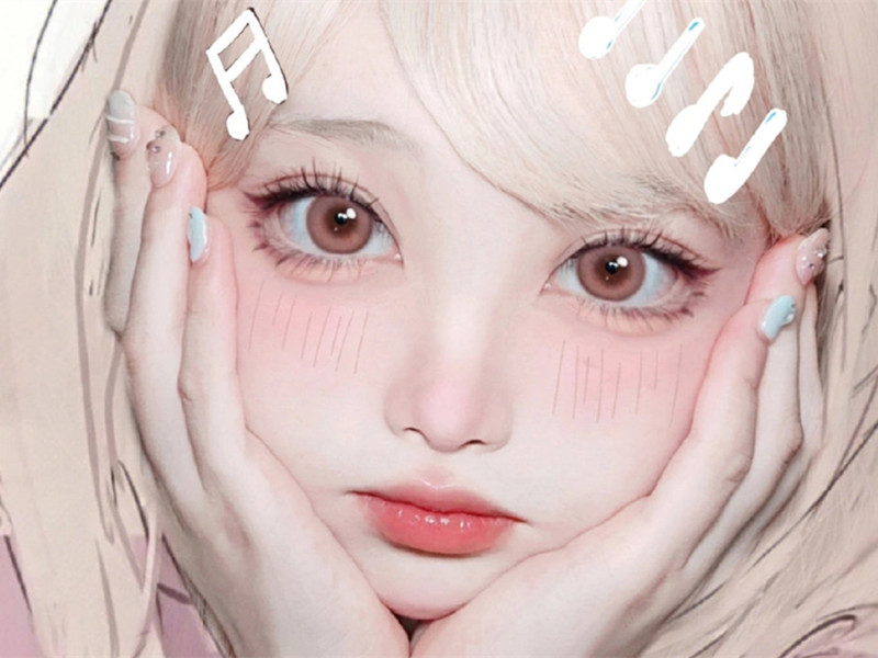 漫畫少女仿妝，廣西彩妝專業(yè)培訓分享教程