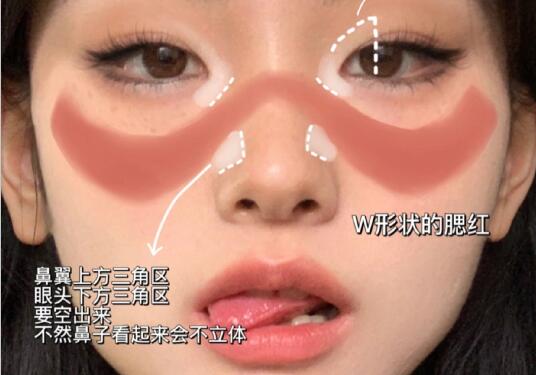 混血亞裔妝教程，南寧培訓造型彩妝分享