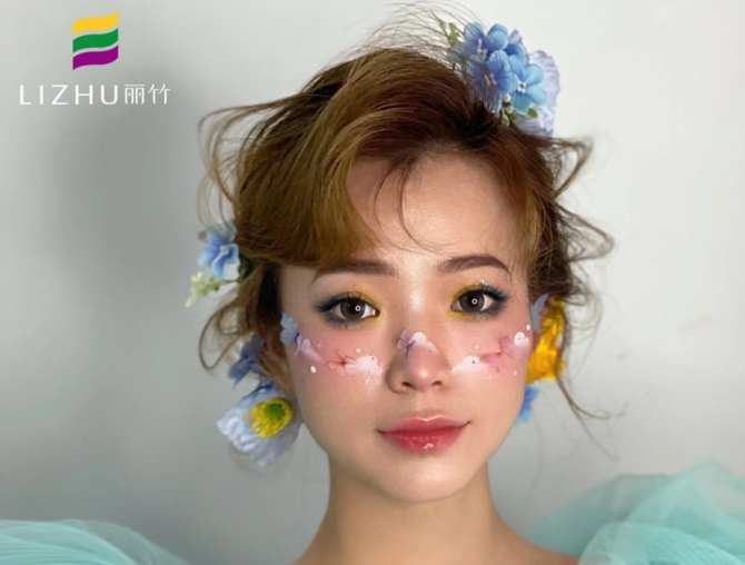 森系靈動(dòng)造型，廣西化妝彩妝學(xué)校作品