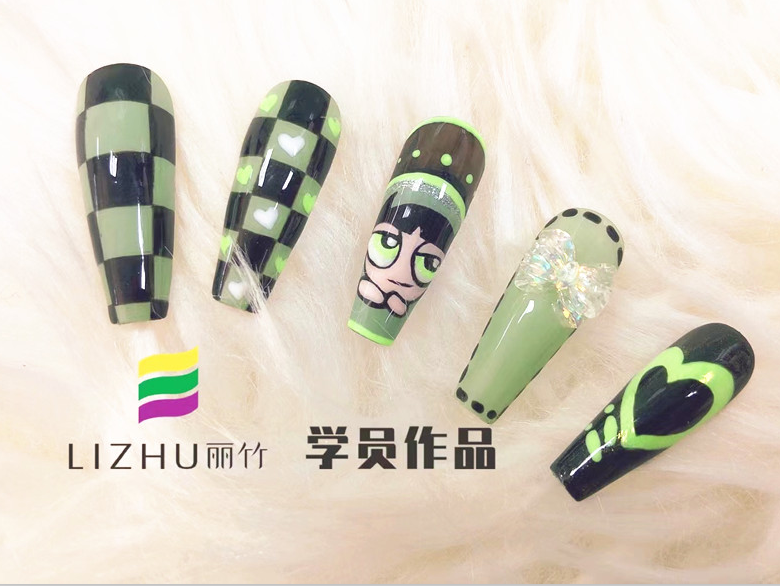 學(xué)美甲需要多長(zhǎng)時(shí)間？看看麗竹美甲學(xué)校學(xué)員作品就知道了