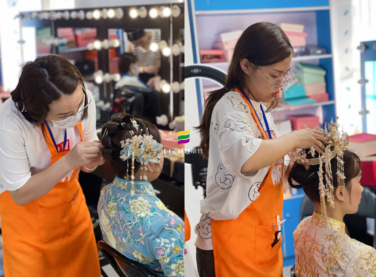 南寧化妝學(xué)校新娘妝：如何挑選頭飾？