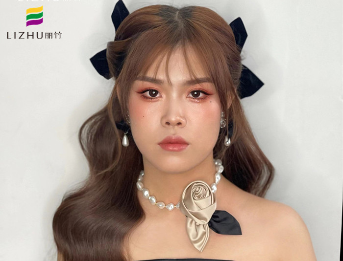 時(shí)尚禮服造型，廣西教化妝專業(yè)作品