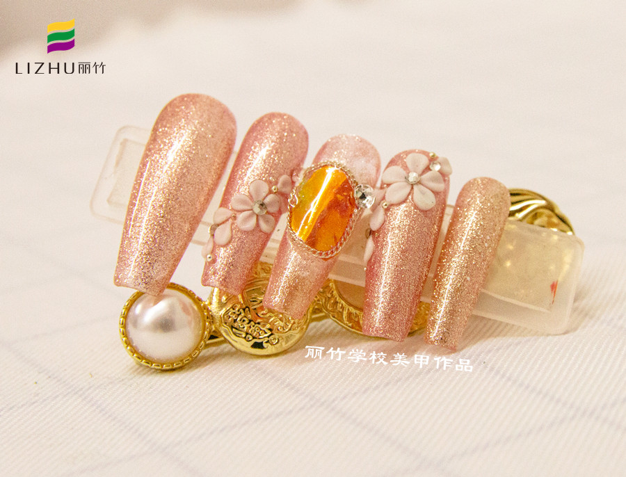 美甲水晶粉使用教程 | 零基礎學美甲到麗竹