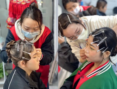 南寧學化妝盤扎發(fā)哪里好？歡迎到南寧化妝盤發(fā)學校