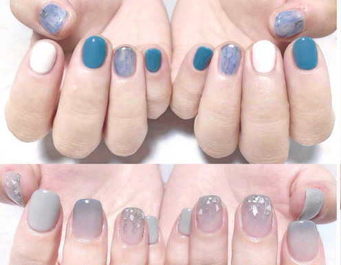 簡約單色美甲，南寧美甲教學(xué)分享