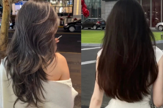 漂亮的發(fā)尾模板，南寧美發(fā)精剪造型班分享