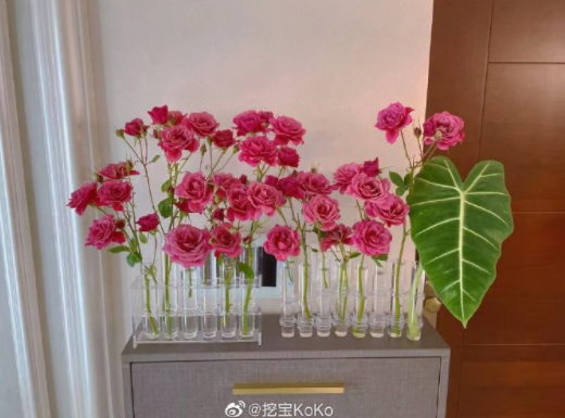 試管花瓶插花，廣西南寧花藝師培訓學校分享浪漫