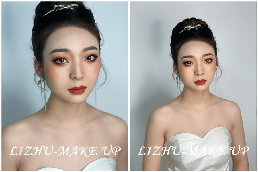 復古風尚新娘造型，告訴你南寧彩妝職業(yè)技術哪家好