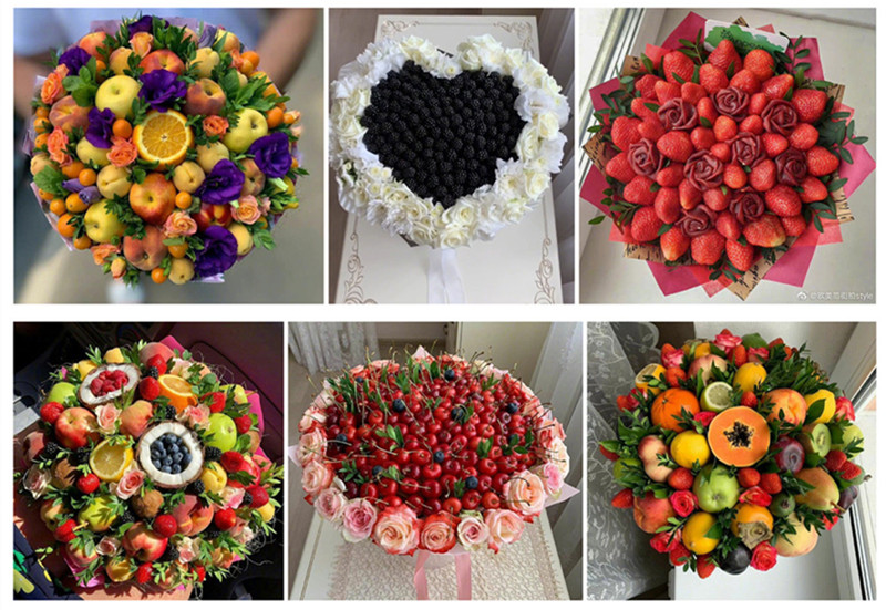 創(chuàng)意水果花，南寧鮮花花藝學校帶你找創(chuàng)意
