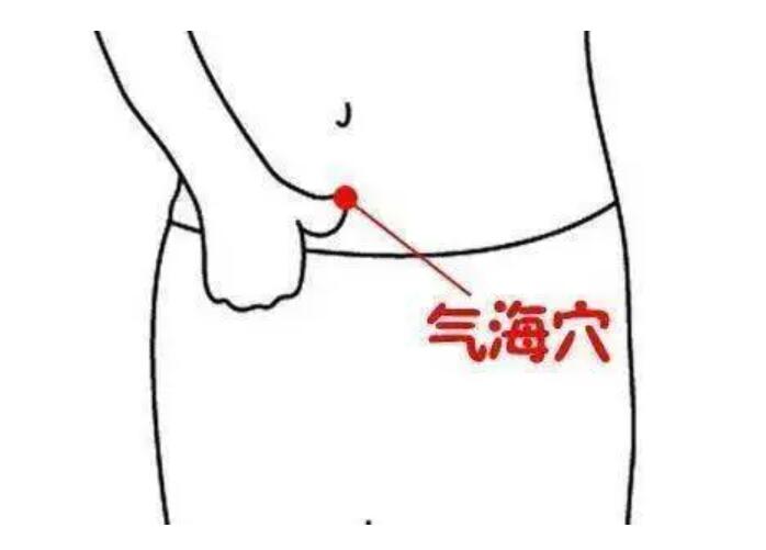 廣西美容美體技術：點按氣海的好處