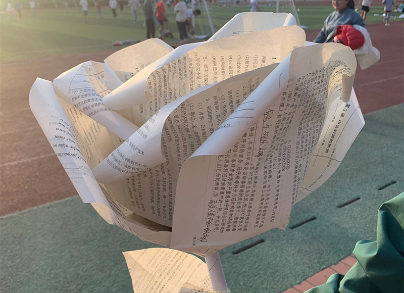 紙卷玫瑰花教程 ???，廣西花藝紙花培訓課程分享