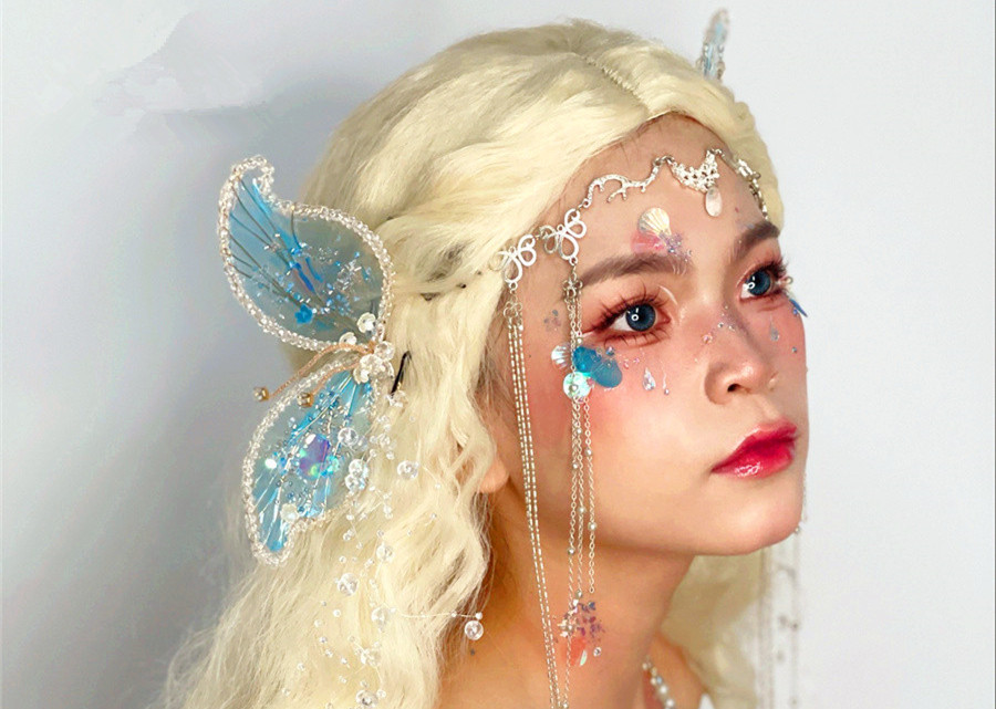 人魚(yú)公主造型，南寧化妝創(chuàng)意造型教學(xué)