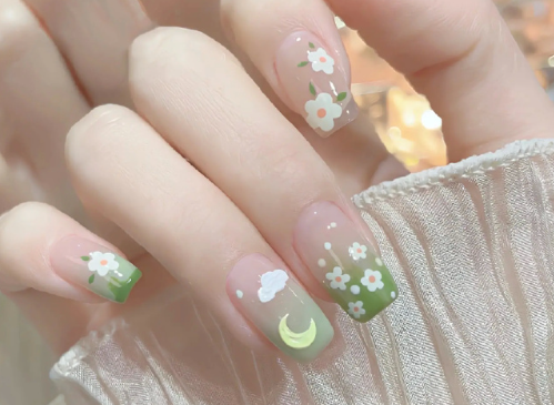 可愛甜心美甲，廣西美甲網紅造型班推薦