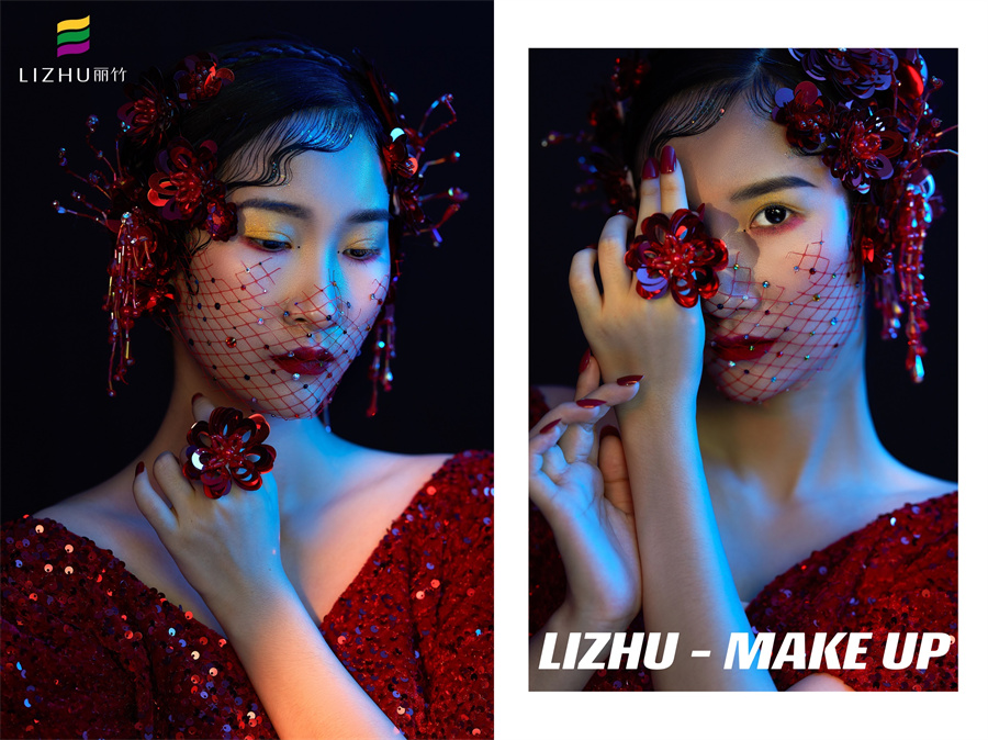 輕奢復古妝容造型 | 南寧妝容造型培訓作品