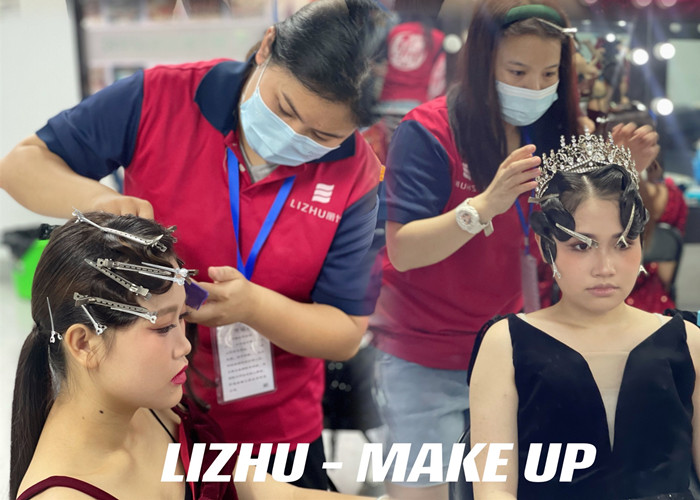 復古手推波練習，廣西學化妝發(fā)型