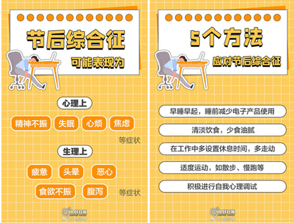 如何擺脫節(jié)后綜合癥？如何調(diào)整好狀態(tài)？