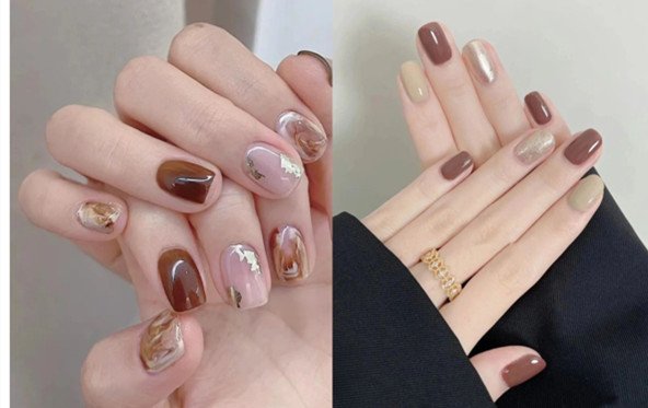 美甲分享：秋日美甲，柔情似水暖人心