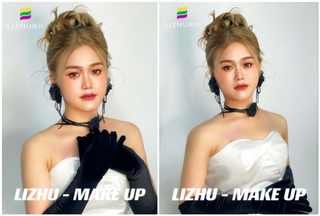 星級(jí)禮服造型，南寧新娘跟妝作品