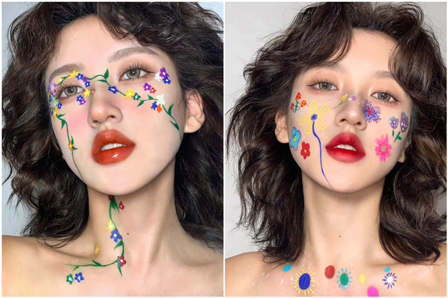 多巴胺彩色妝容，廣西化妝美妝造型學校整理