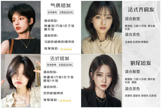 秋冬顯臉小短發(fā)，廣西美發(fā)理發(fā)職業(yè)學(xué)校推薦