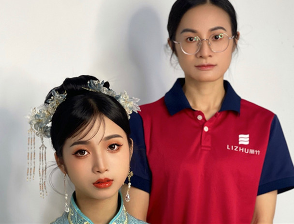 秀禾新娘，南寧新娘彩妝學(xué)員作品