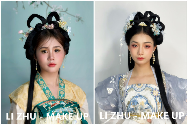 古風(fēng)造型，廣西彩妝造型進(jìn)修作品