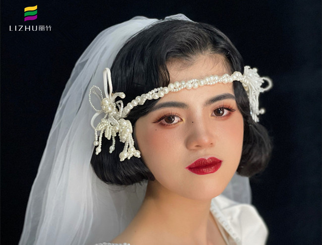 法式復(fù)古造型，南寧影樓化妝攝影學(xué)校作品