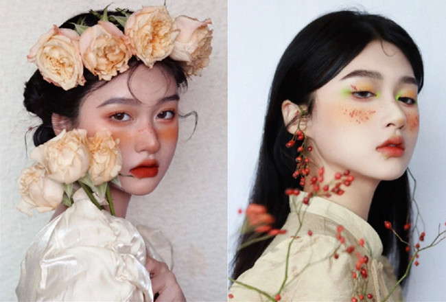 鮮花造型寫真，廣西化妝形象造型培訓(xùn)分享