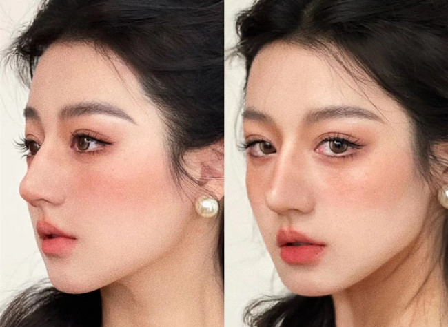 適合方圓臉的天菜畫法，廣西化妝美妝職業(yè)培訓(xùn)分享