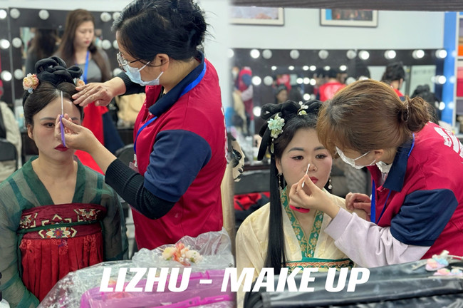 漢服造型妝容特點，廣西寫真彩妝學(xué)校課程講解