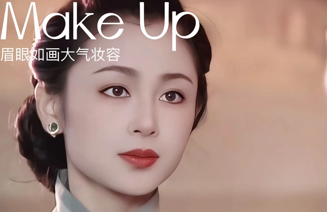民國(guó)大女主妝容教程，南寧化妝專業(yè)培訓(xùn)