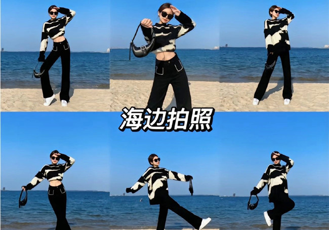 海邊拍照怎么出大片？廣西化妝形象拍照培訓(xùn)教你