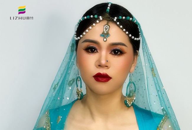 印度造型，廣西化妝學(xué)校品牌作品推薦